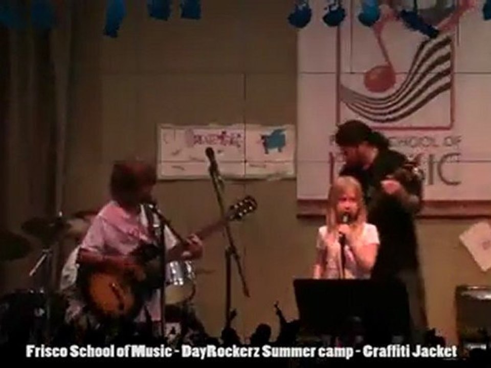 Rock School - Graffiti Jacket - Frisco School of Music