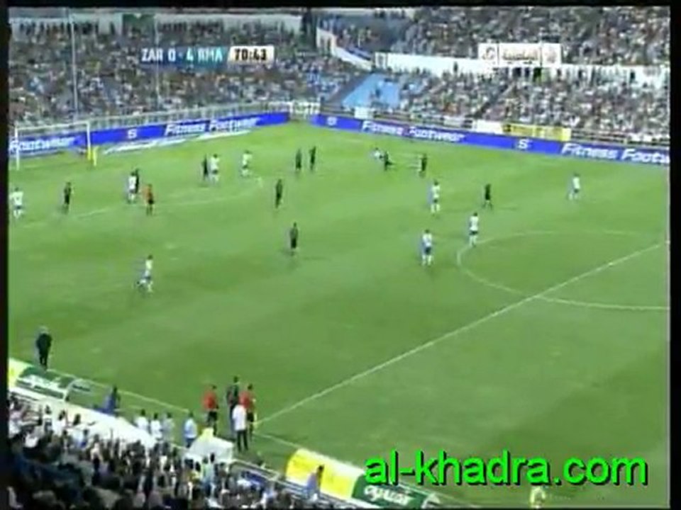 SARAGOSSA 0-6 REAL (Le real et ronaldo frappent fort d´entree/28-08-11)