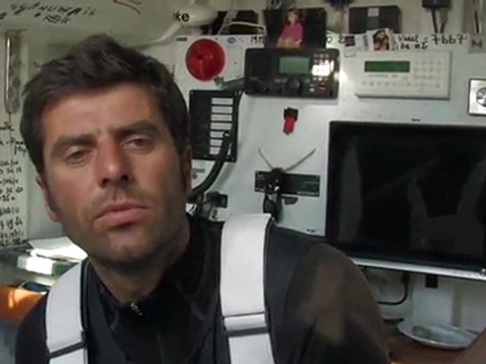 Figaro 2011 - etape Les Sables d'Olonnes - Dieppe  avec Nicolas JOSSIER