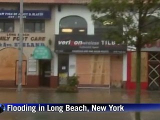 Damage along east coast after Hurricane Irene
