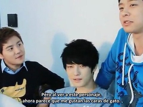 [SPfTVXQ] HD 110826 JYJ - Making Of NII Fall Collection 2011 (Español)