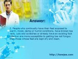 Kowjee's Health Tips - Toe Nail Fungus Answer 2