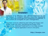 Kowjee's Health Tips - Toe Nail Fungus and Zetaclear Treatment