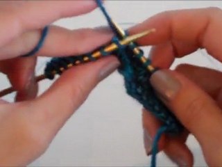 Learn to Knit: Decrease SSK- Slip, Slip, Knit