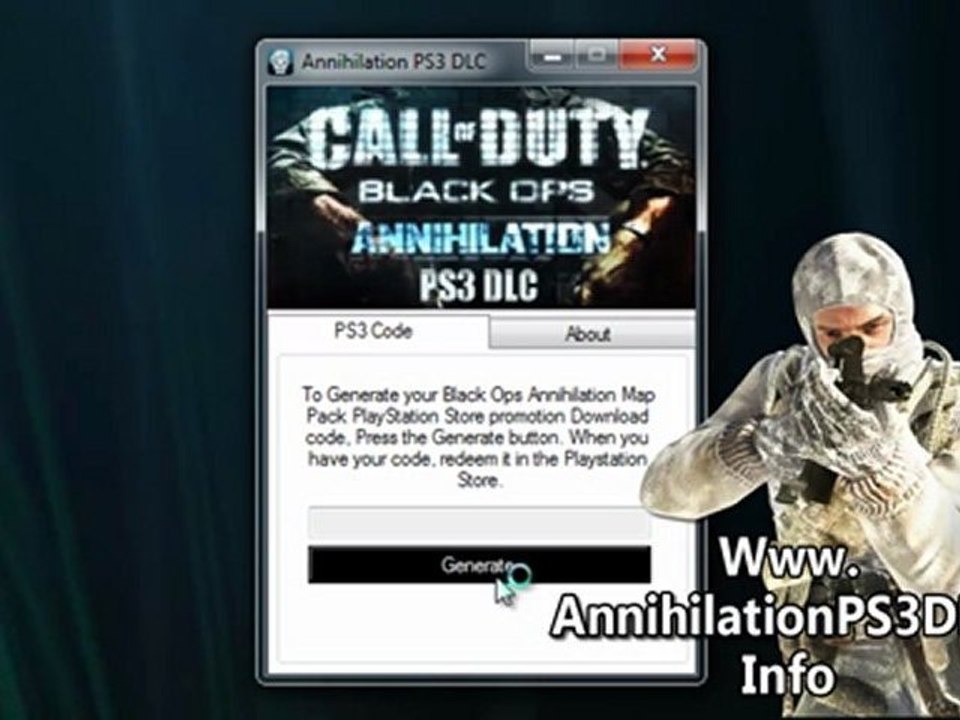 Black Ops Annihilation Map pack Keygen leaked - PS3 Free Download