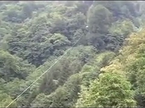 Ağanin sirtından ve isirlikten manzara teleferik ve dere irmak videosu yollayan (izzet yavuz)