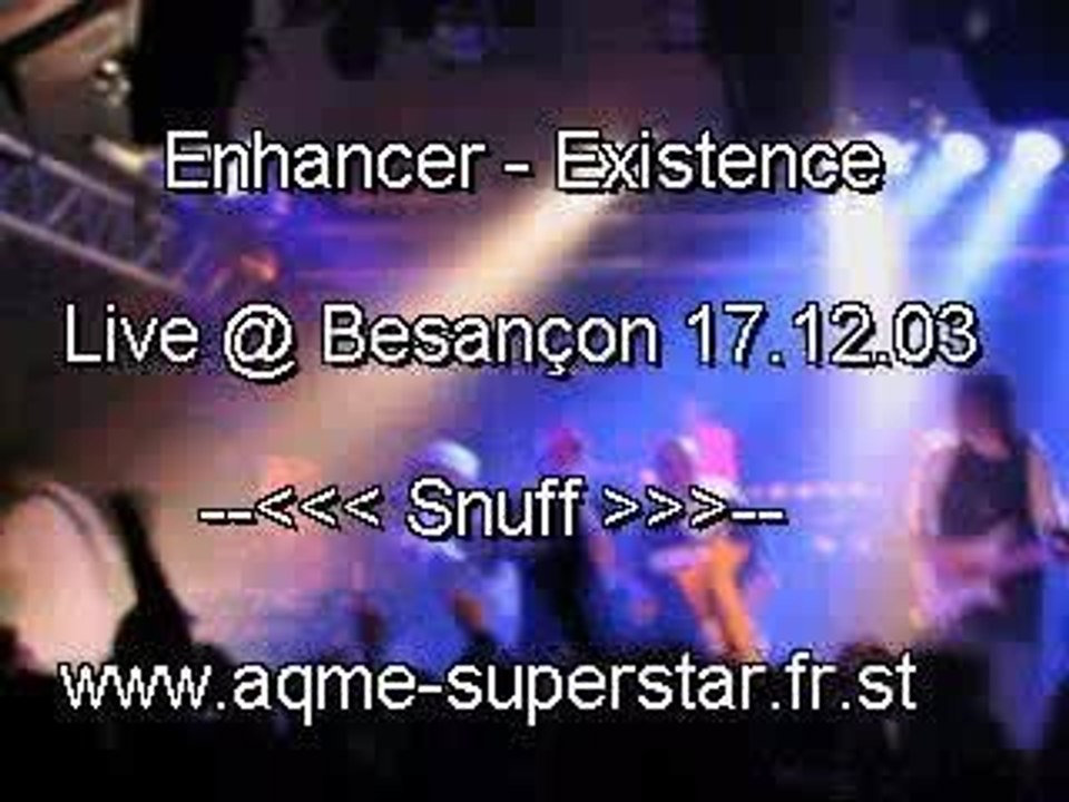 Enhancer concert Existence