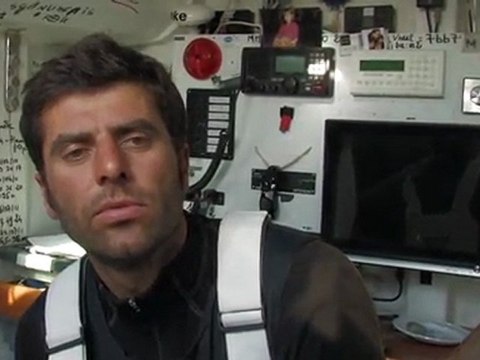 4eme et dernière étape de la Solitaire du Figaro avec Nicolas JOSSIER