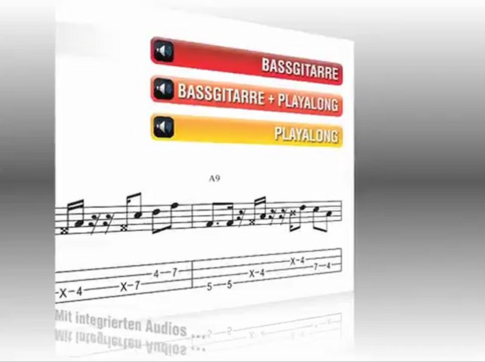 Bassgitarren-Kurs - Rock-Basslinien #1