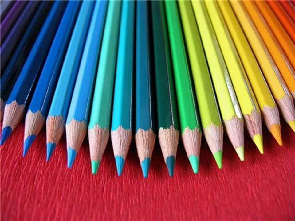 les crayons de couleur