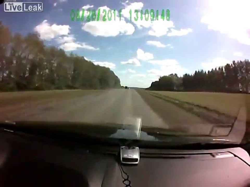 Frontalzusammenstoß auf der Autobahn in Baschkortostan