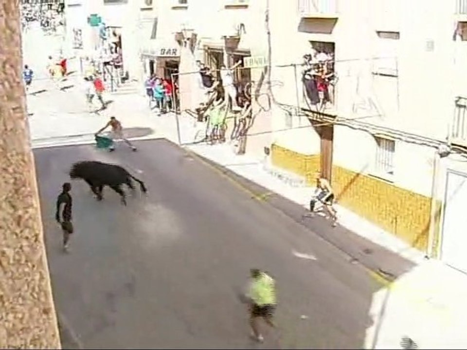 Los emocionantes encierros de Bogarra