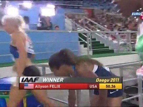 400м Женщины 1 Полуфинал Чемпионат Мира в Тэгу - MIR-LA.com