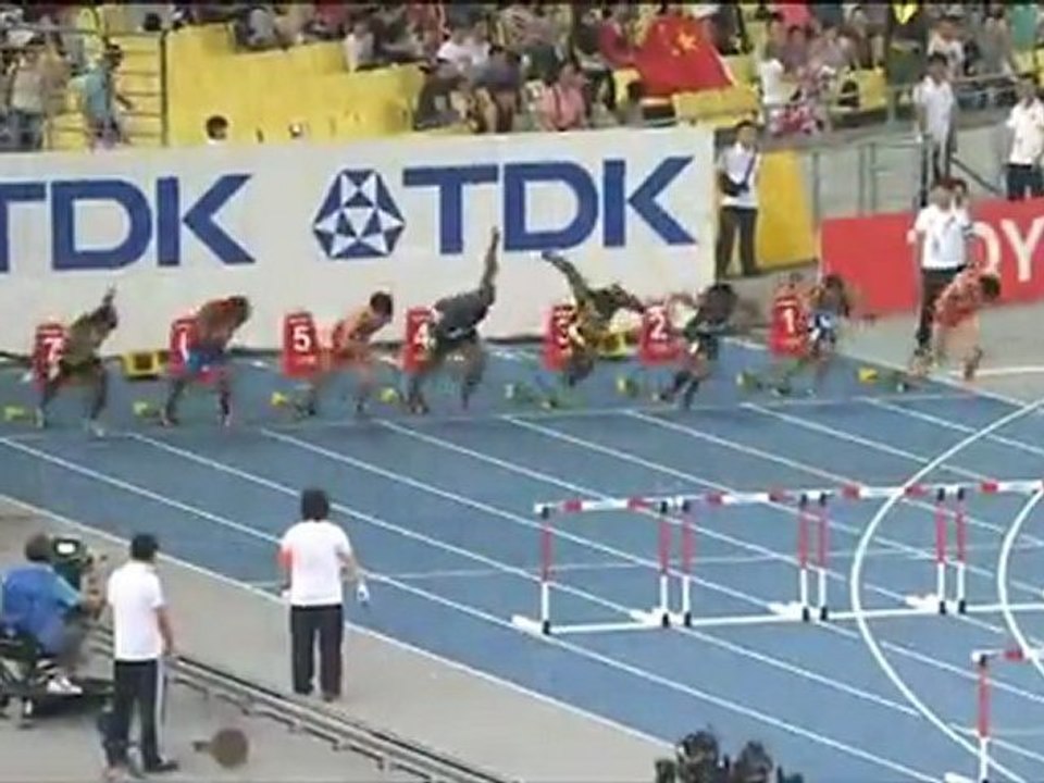 110м с/б Мужчины 2 Полуфинал Чемпионат Мира в Тэгу - www.MIR-LA.com