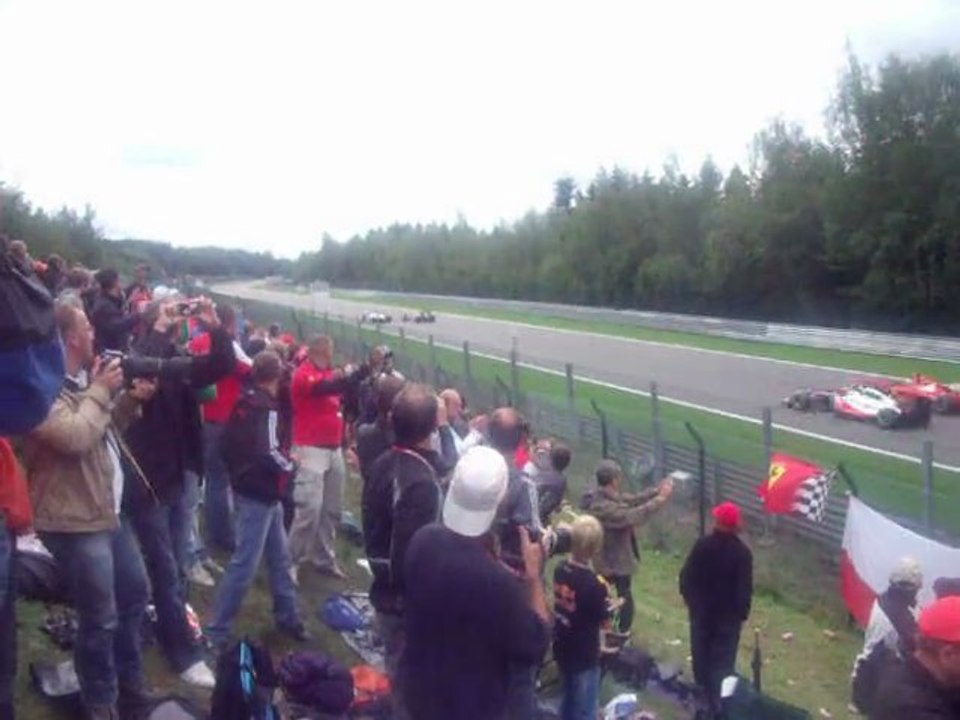 F1 spa 2011 depart
