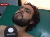 Correspondent: wounded Gaddafi loyalist calls for peace