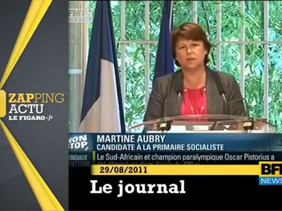 Martine Aubry présidente de la sécurité