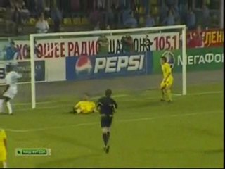 Samuel Eto'o Scores First Goal for Anji Against Rostov