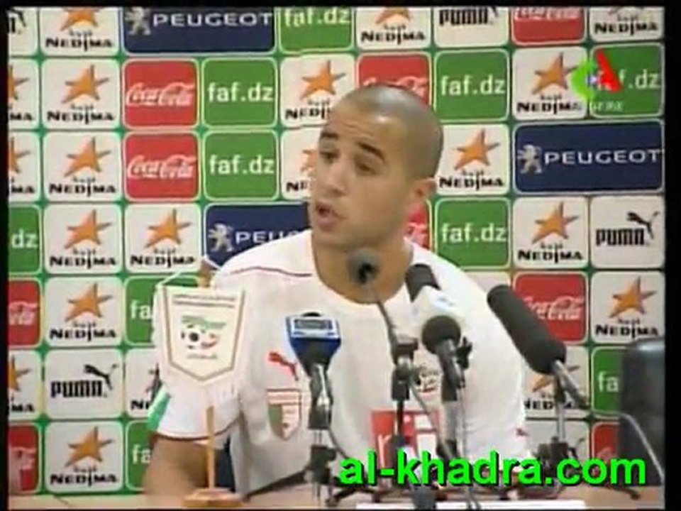 Algerie -Tanzanie (conference de presse 20-08-11)