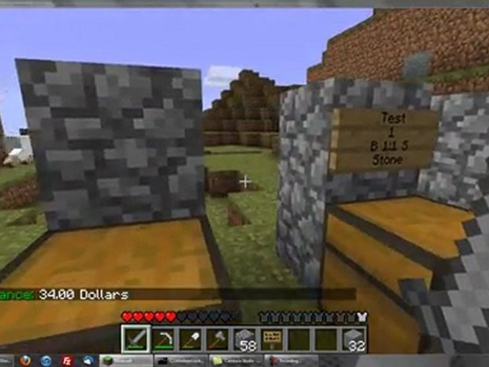 [FR] Présentation du plugin Iconomy et ChestShop pour votre serveur Minecraft