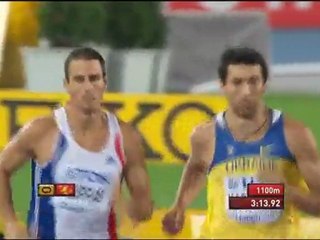 ChM 2011 1500m du décathlon, finale B.