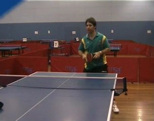 masa tenisi eğitimi-Forehand Topspin