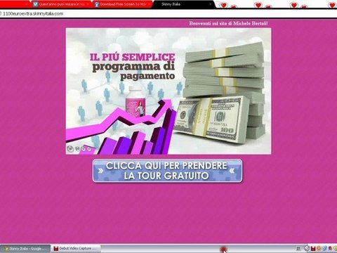 Guadagnare on line skinny body care, guadagnare con internet skinny body care, skinny body care italia