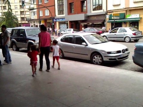Practicando coreografías