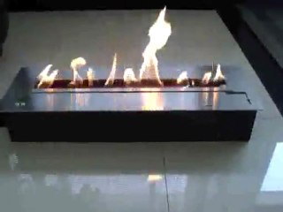 Bio ethanol brander op afstand bediende. Elektronische ethanol brander A-FIRE