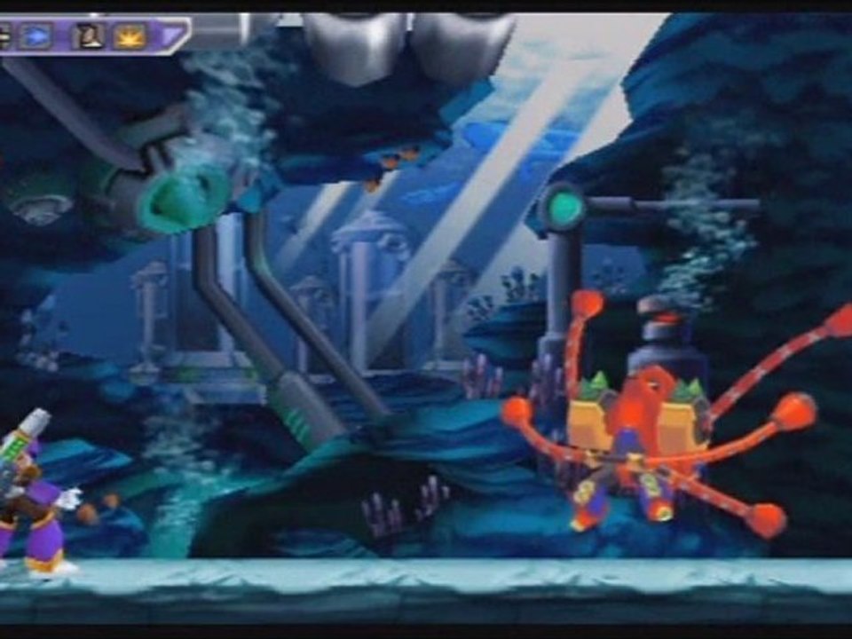 Megaman Maverick Reploid Vile , 11 ) L'octopus lancé