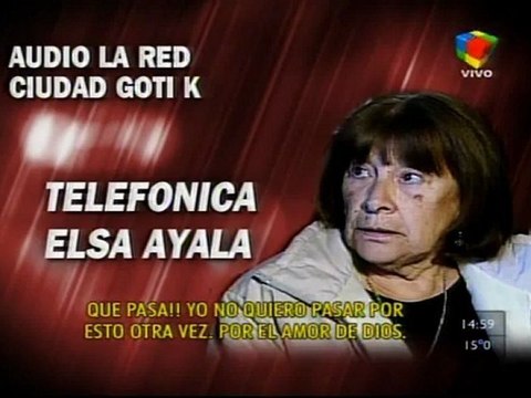 Caso Alfano: Habla Elsa Ayala, testigo amenazada