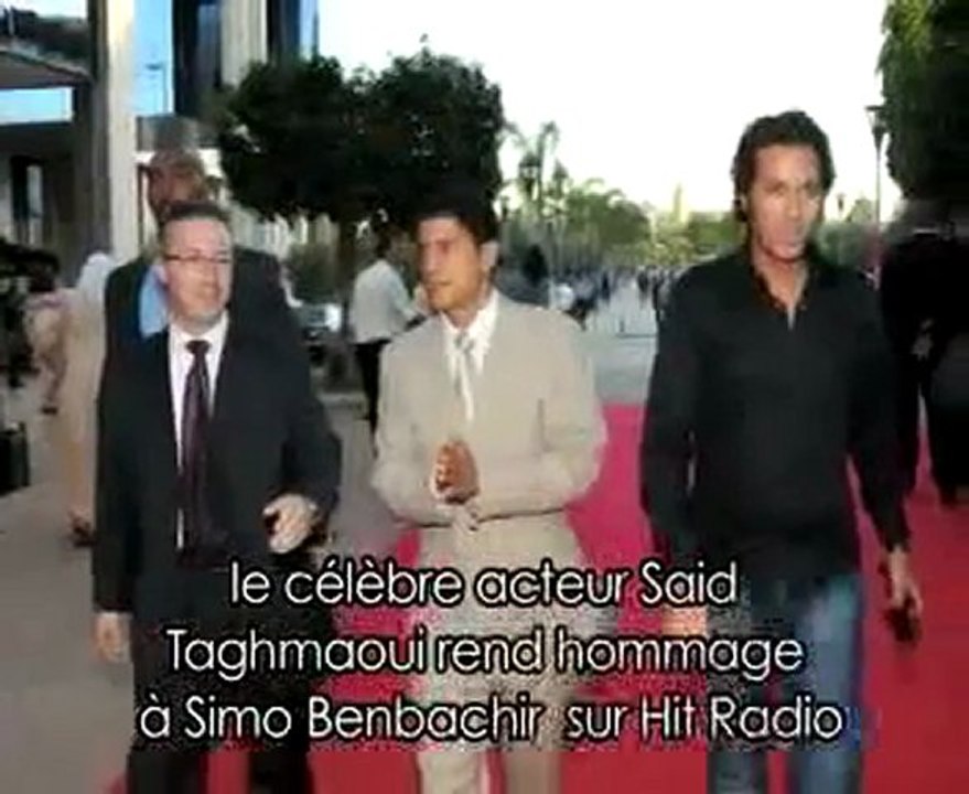 Hommage de Said Taghmaoui & Momo @ Simo Benbachir sur  Hit Radio