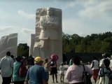 Caiso SteelBand member visits MLK Memorial