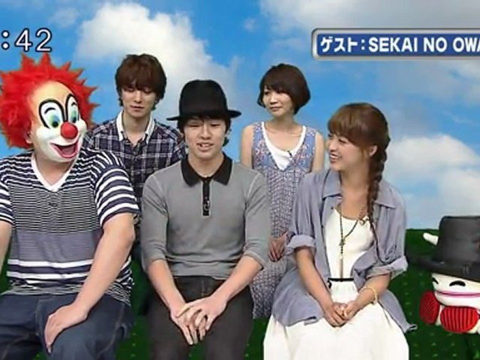 sakusaku 110830 2 ゲストはSEKAI NO OWARI の皆さんです 2/5