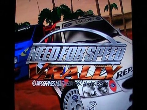 First Level - Test - Need for Speed : V-Rally - Playstation