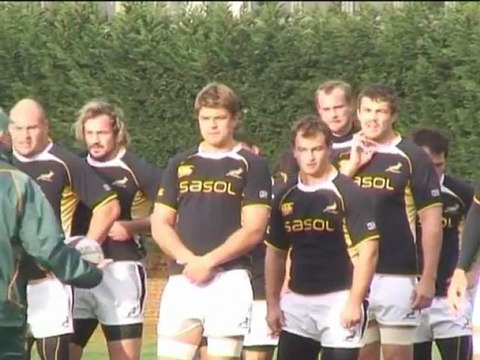 Les Springboks très attendus