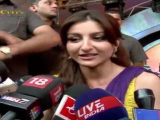 Soha Ali Khan At Worli Dahi Handi Celebrations
