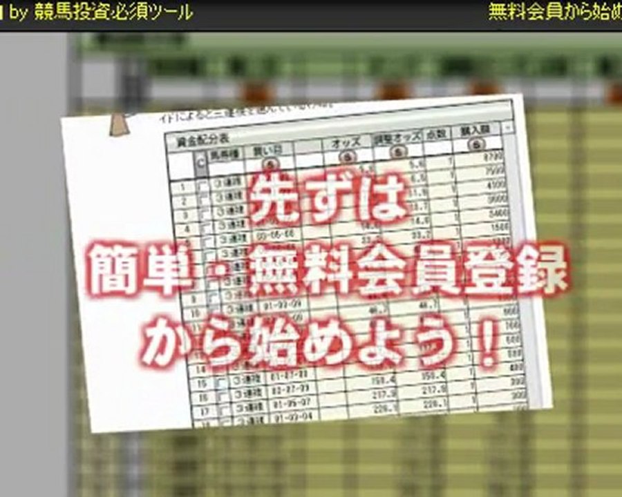 WIN5的中予想・超おすすめ便利ツール★投資競馬(競馬投資)で力を発揮する競馬ソフト『競馬無双』運用ガイド無料進呈中