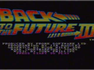 Back to the future 3 Megadrive (JDM)