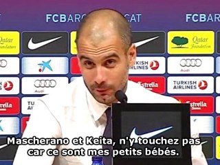 Guardiola : "Keita est mon soleil"