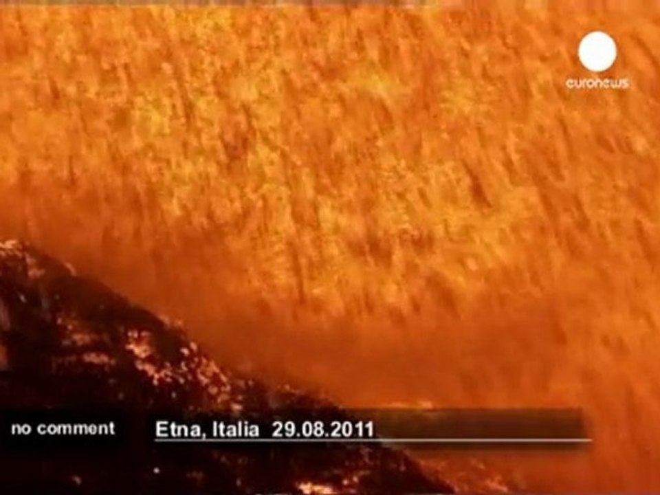 Mount Etna volcano erupts for twelfth time... - no comment