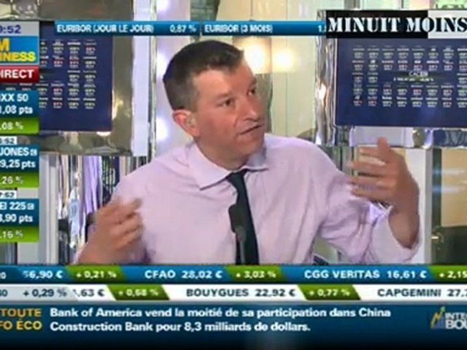 Nicolas Doze - 30/08/2011 - Si les anglais aimaient les français et le reste de l'Europe ça se saurait - BFM Business - 30 aout 2011