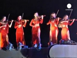 Poutine en campagne électorale à moto