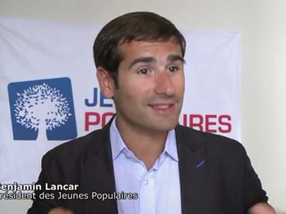 UMP - Benjamin Lancar - Campus UMP et les jeunes populaires