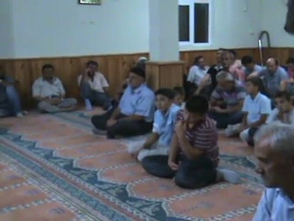 SÜLEYMANBEYLER KÖYÜ HACULLU MAHALLESİ CAMİİ 2011 YILI KADİR GECESİ PROGRAMI,