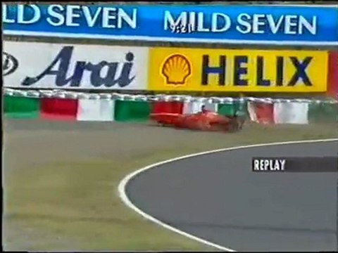 Formule 1 Japon 1999 QLF Big crash Irvine
