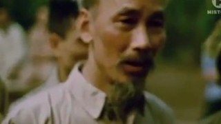 Video màu về Chủ tịch Hồ Chí Minh và Đại tướng Võ Nguyên Giáp