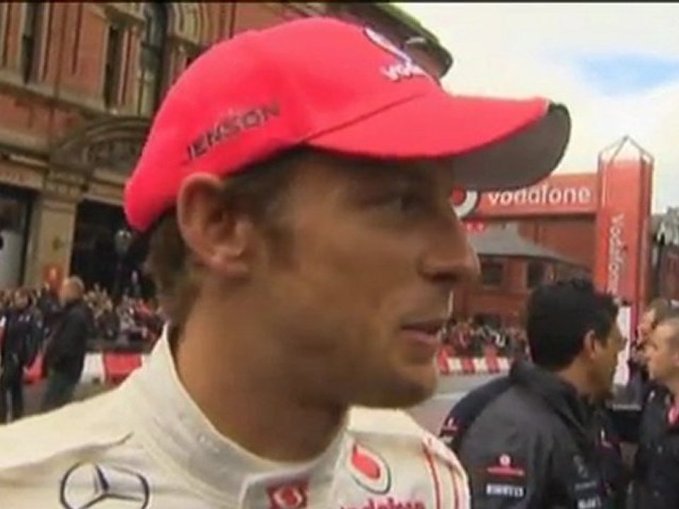 Button dreht seine Runden in Manchester