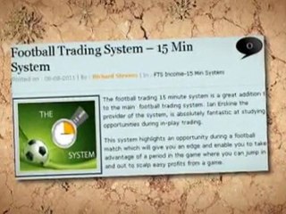 Learn how to trade football in-play & receive my picks for Life!