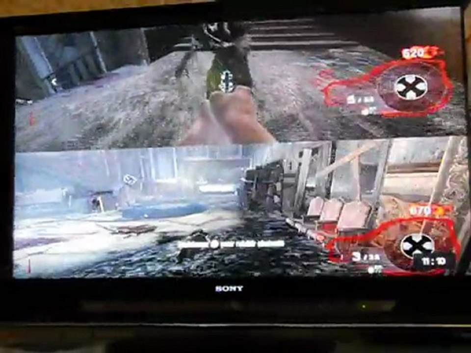 zombies ecran scindé Partit 2 ( voir partit 1)